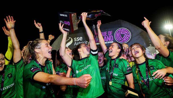 CHAMPS: Karen Duggan and co on top of the world